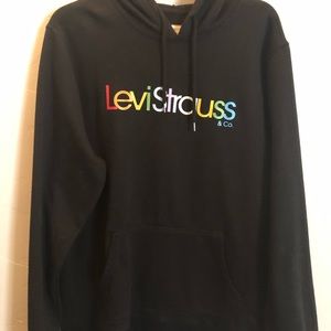 Levi’s Black Sweatshirt L NWOT